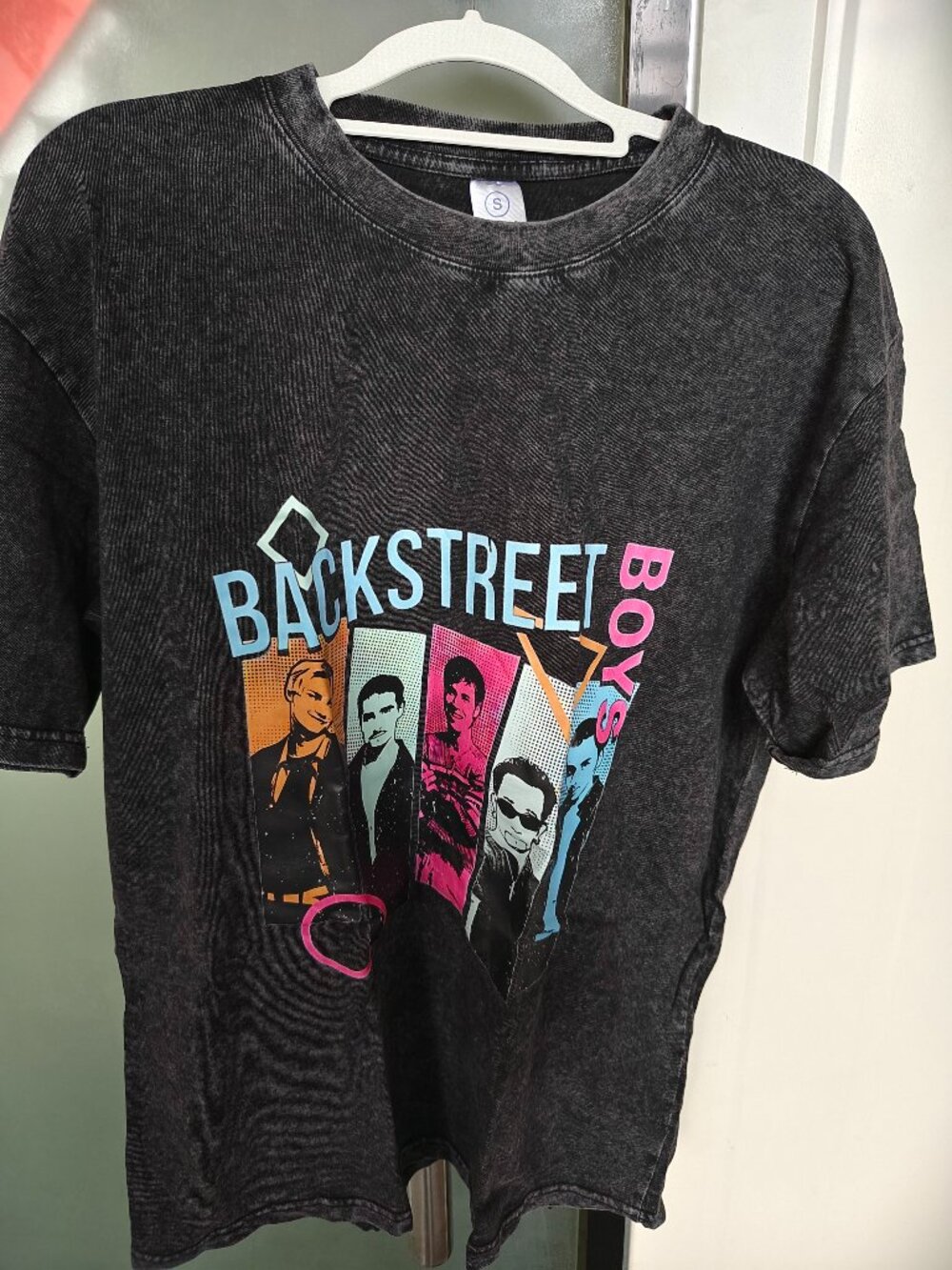 Backstreet Boys Vintage Wash Graphic Unisex Crew Neck Concert T-Shirt